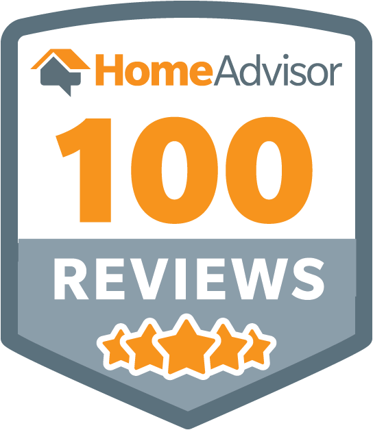Home Advisors 100 Reviews badge
