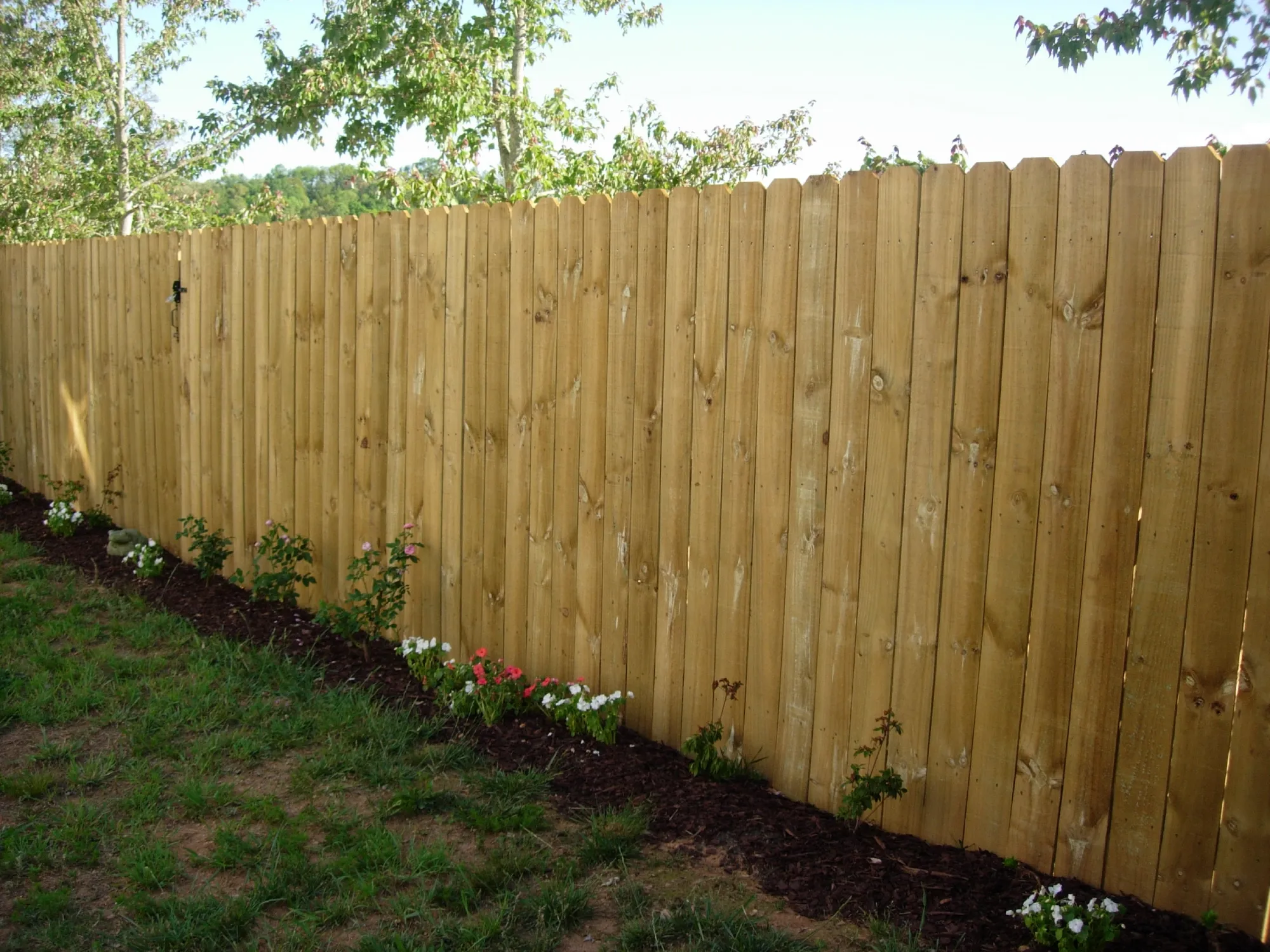 Privacy Dog Ear Wooden Fence