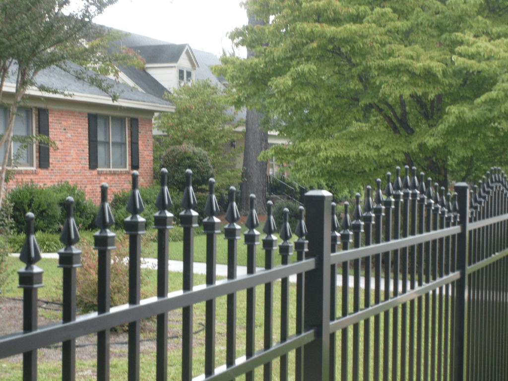 Castle Style Aluminum Fence