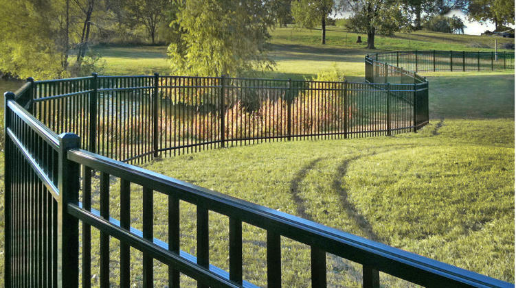 Extra Picket Style Aluminum Fence