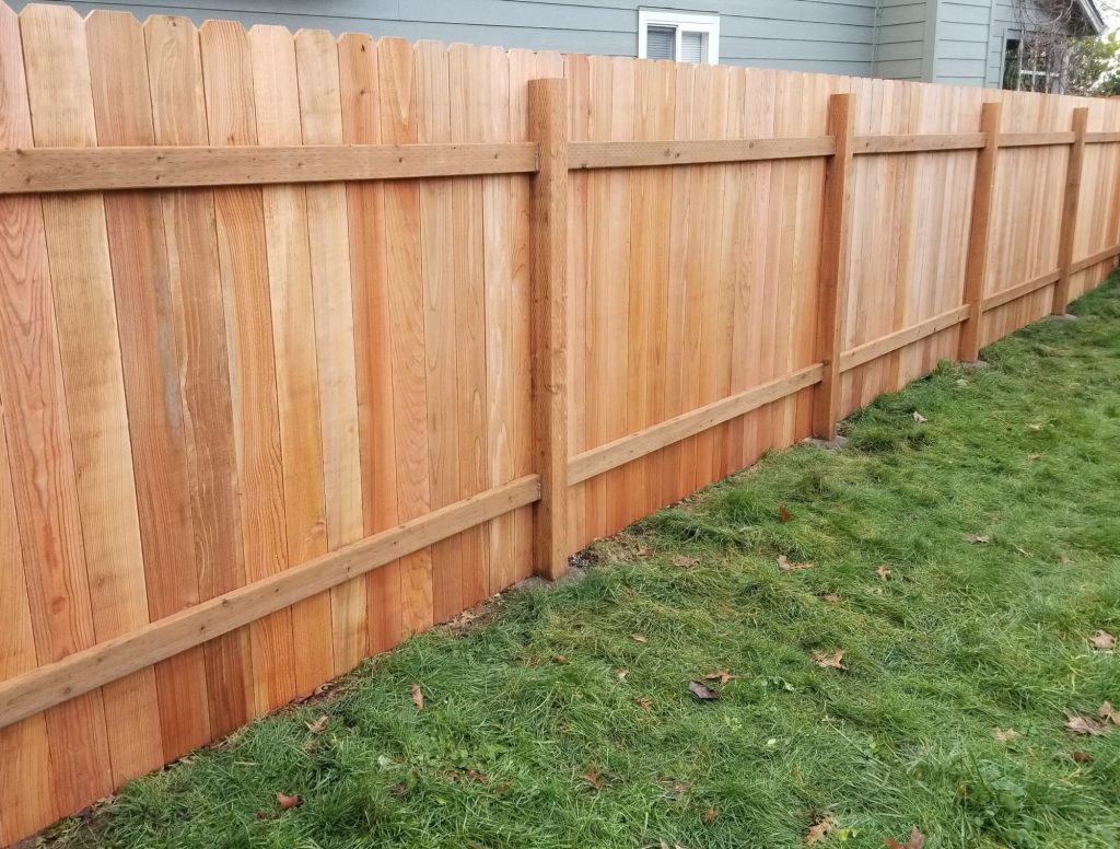 wood fence posts